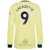 Maglia da Calcio a Maniche Lunghe Arsenal Alexandre Lacazette 9 Trasferta 2021-22 per Uomo